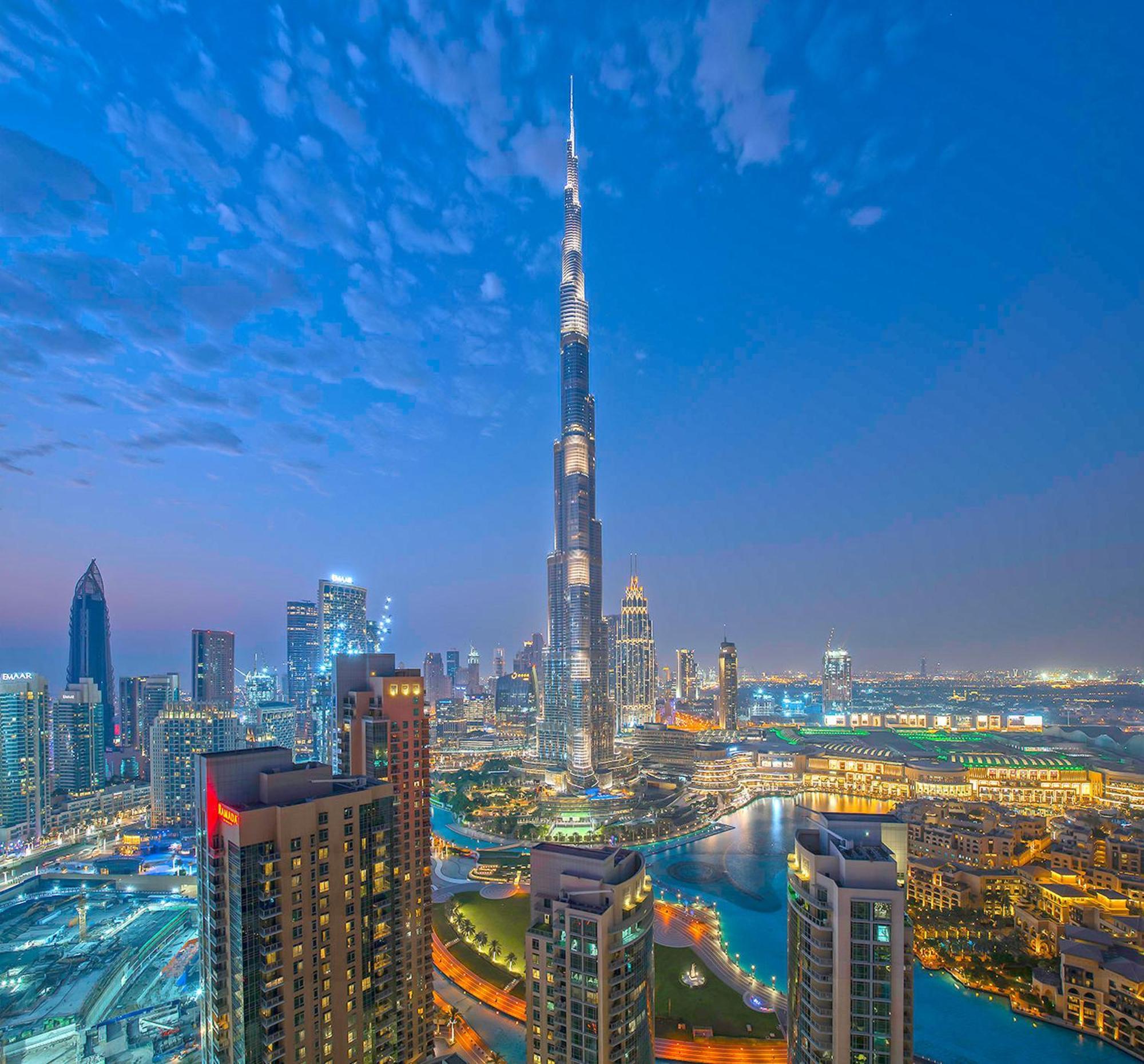 Signature Burj Khalifa View Residence Dubai Bagian luar foto
