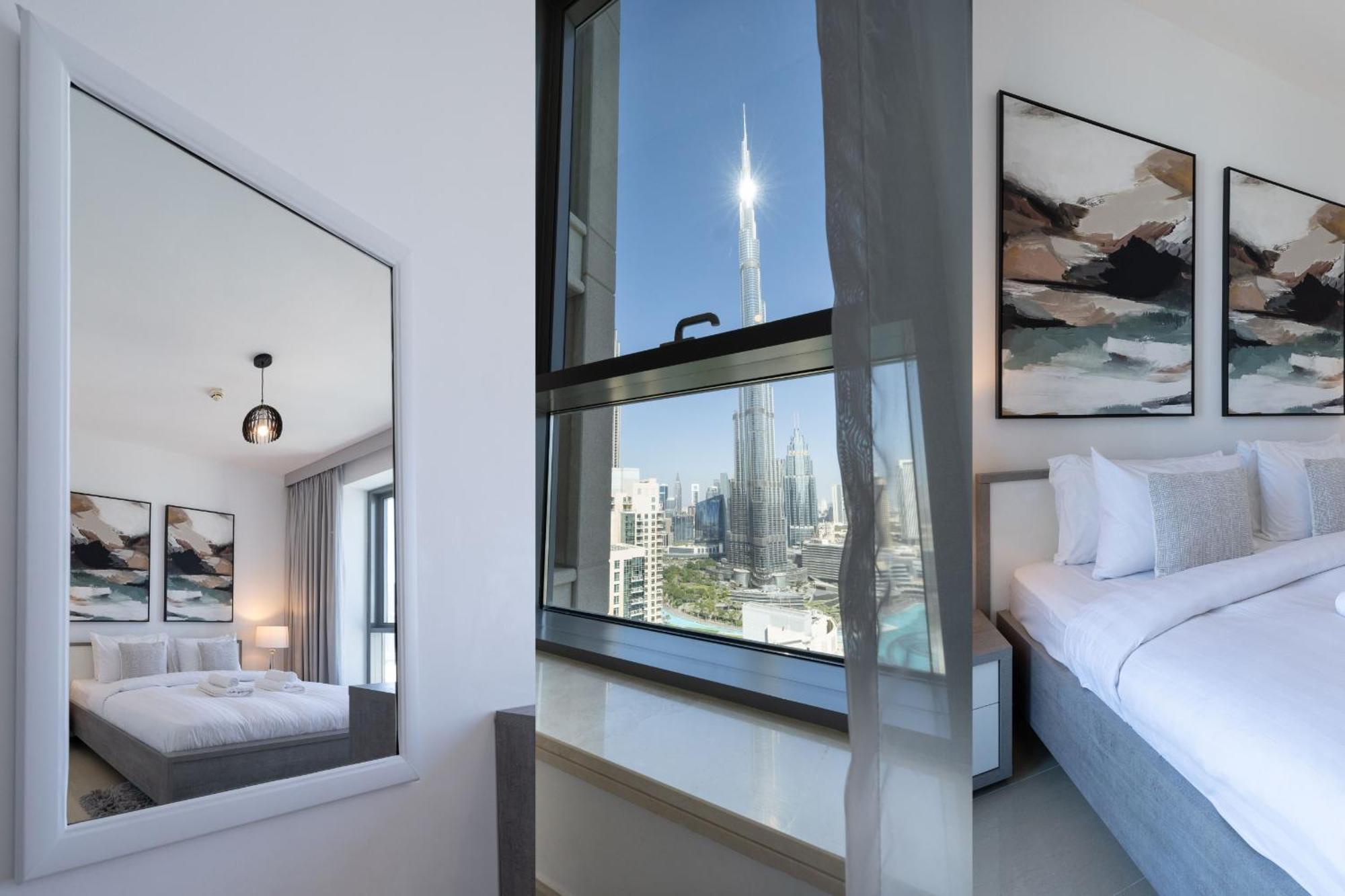 Signature Burj Khalifa View Residence Dubai Bagian luar foto