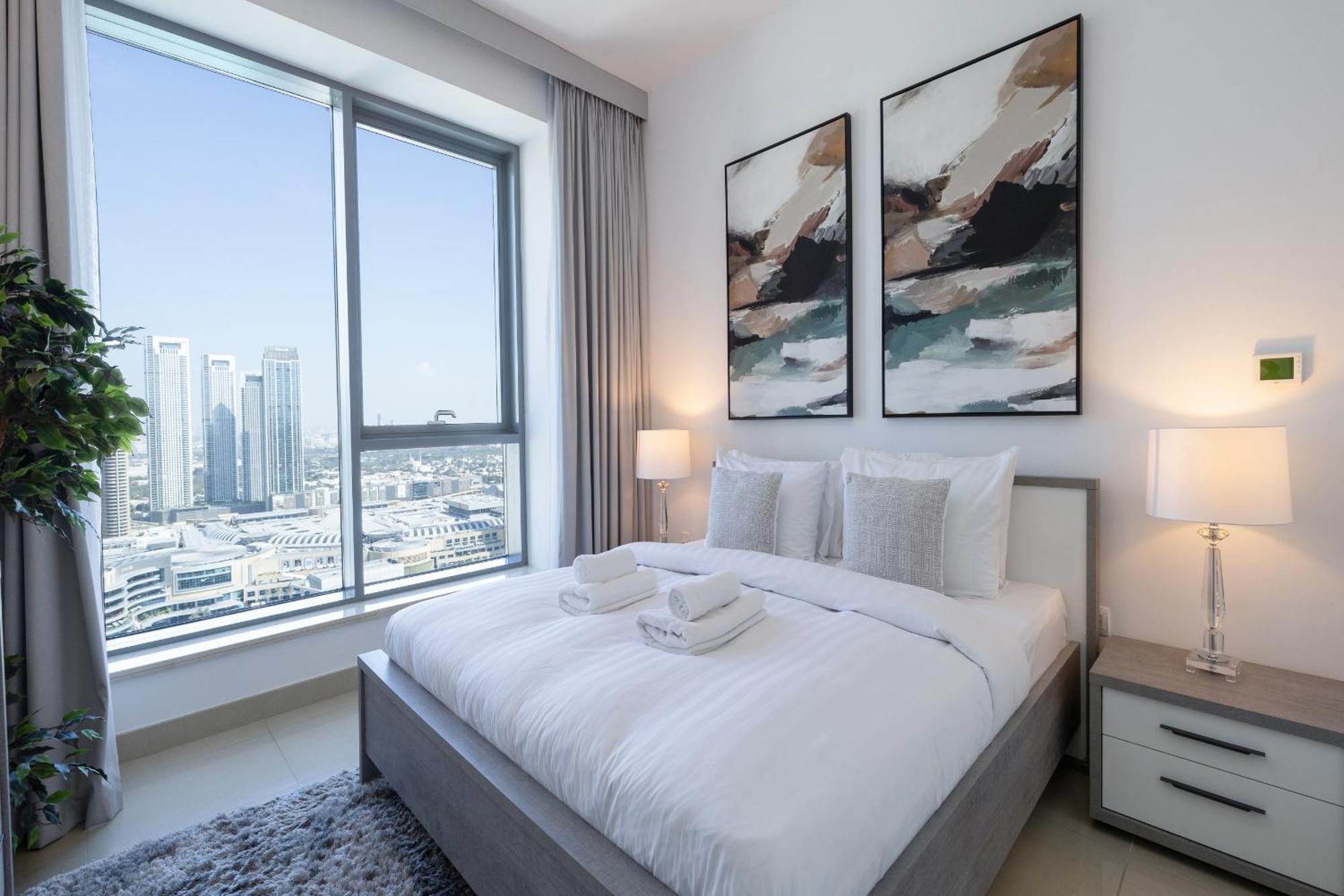 Signature Burj Khalifa View Residence Dubai Bagian luar foto